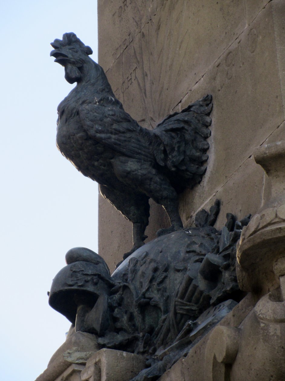 Monument for æren detalj av Guillermo Cordova