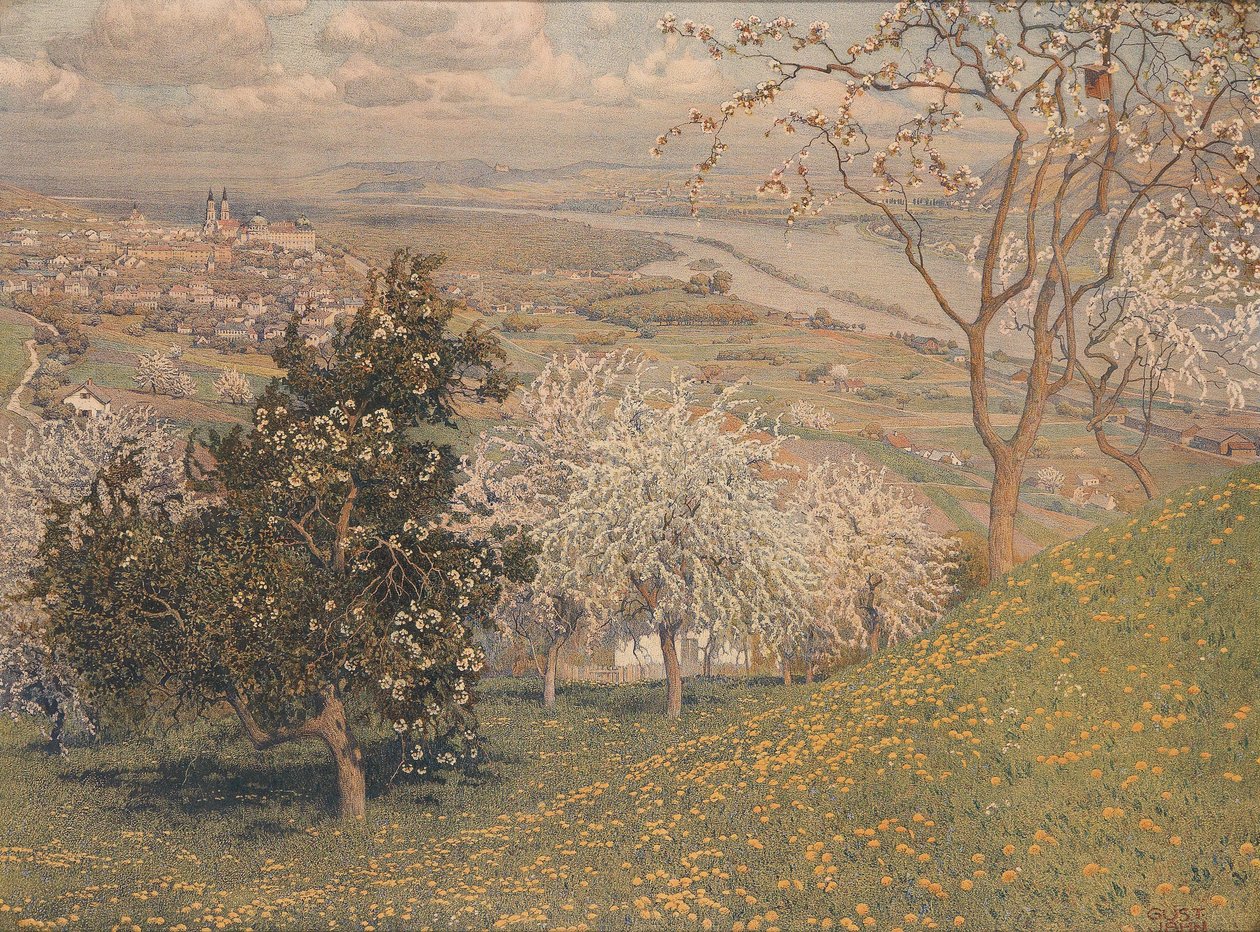 vår av Gustav Jahn