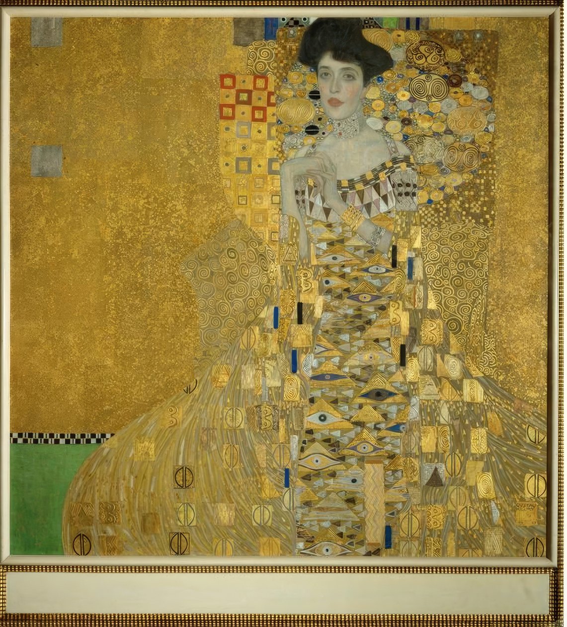 Adele Bloch-Bauer I av Gustav Klimt