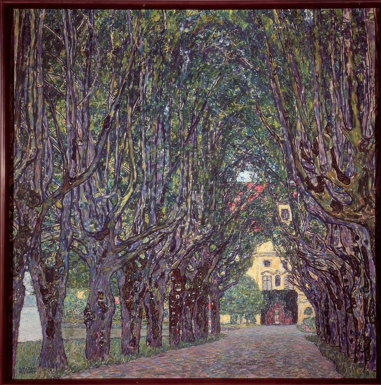 Avenue i Herrenhaus Kammer, Øvre Østerrike av Gustav Klimt