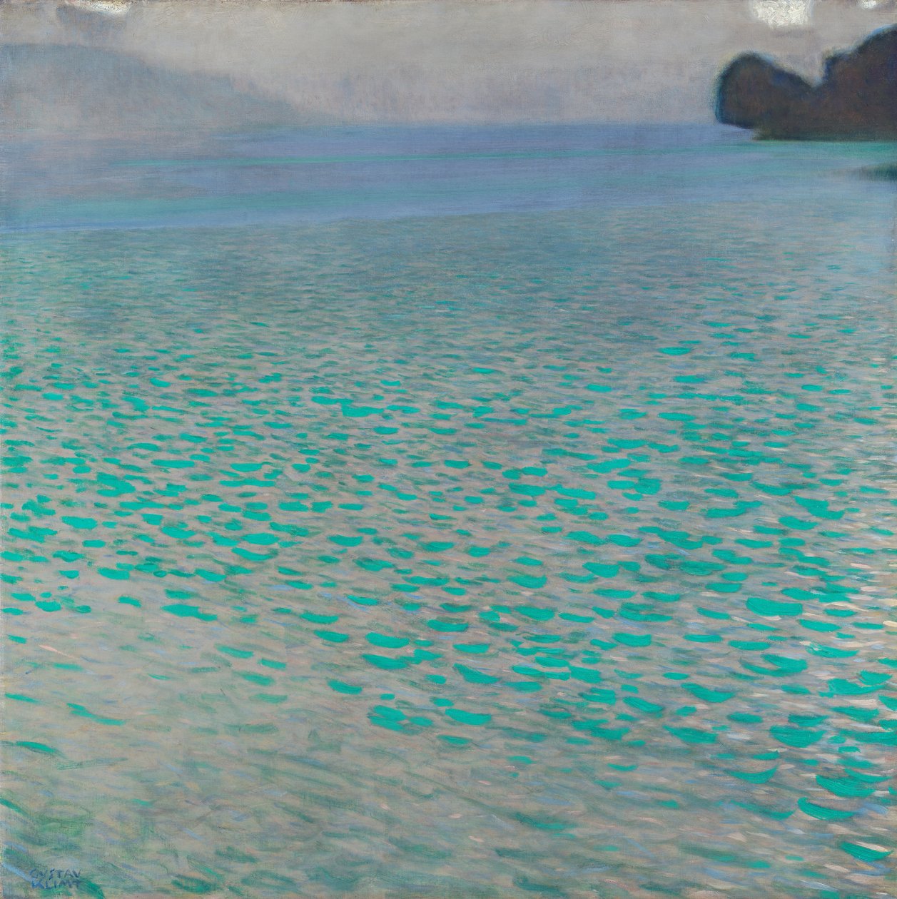 Attersee av Gustav Klimt