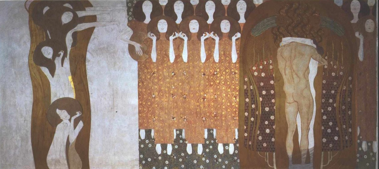 Beethovenfries av Gustav Klimt