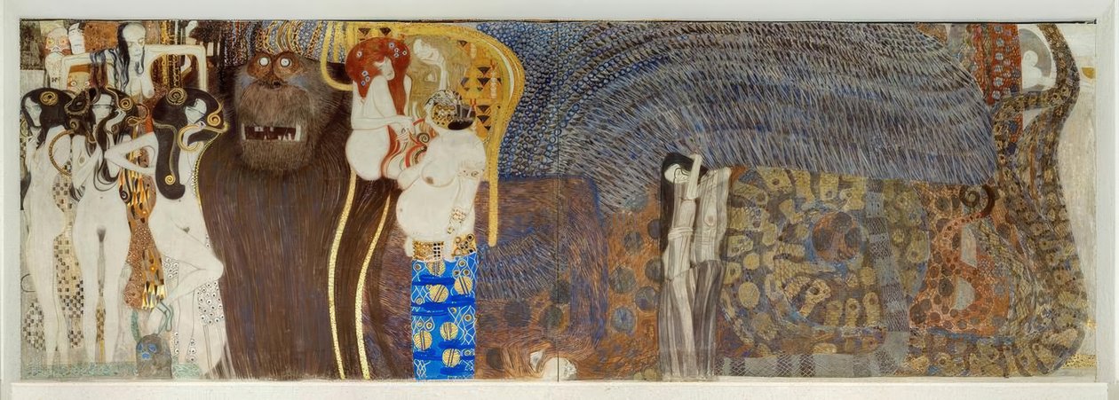 Beethovenfries av Gustav Klimt