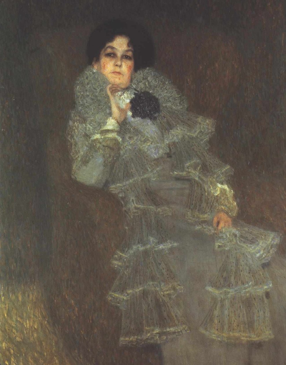 Portrett av Marie Henneberg av Gustav Klimt