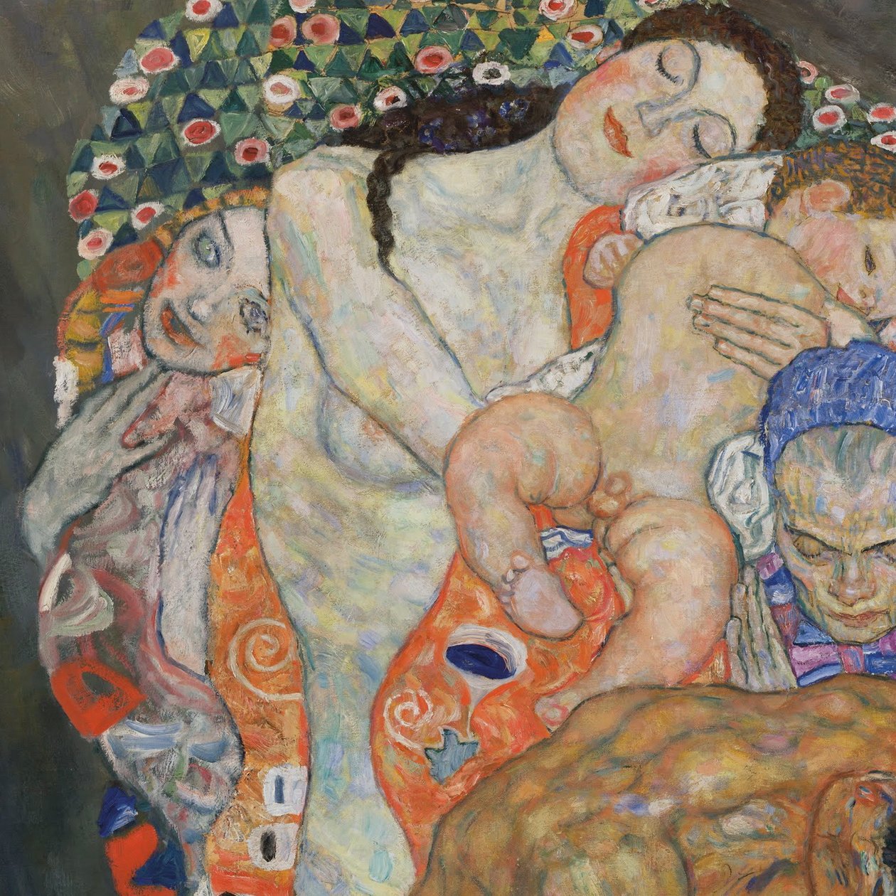 Død og liv av Gustav Klimt