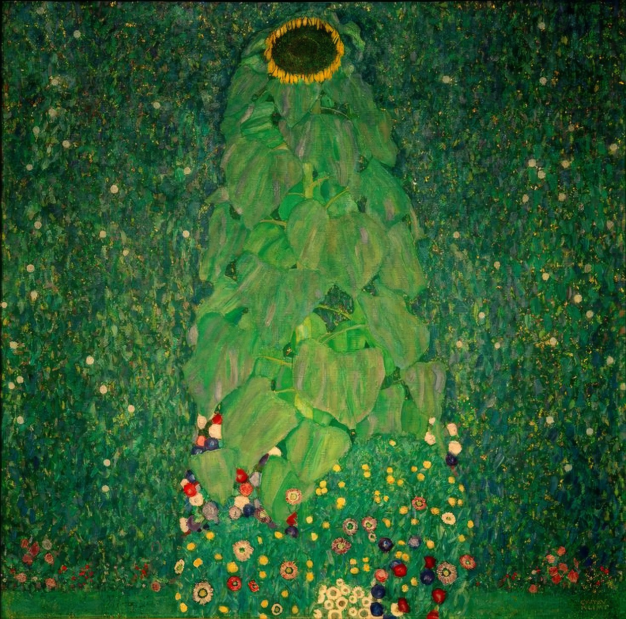 Solsikken av Gustav Klimt