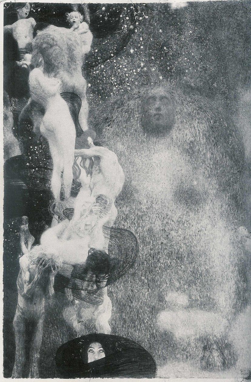 Fakultetsfilosofi av Gustav Klimt