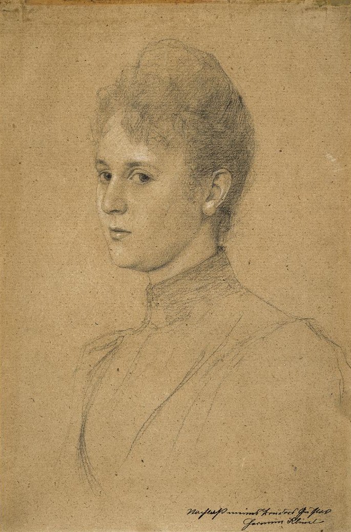 "Fru Heymann" av Gustav Klimt
