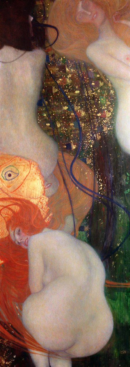 Gullfisk, 1901-02 av Gustav Klimt