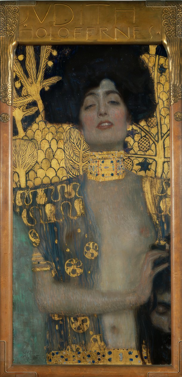 Judith med hodet til Holofernes av Gustav Klimt