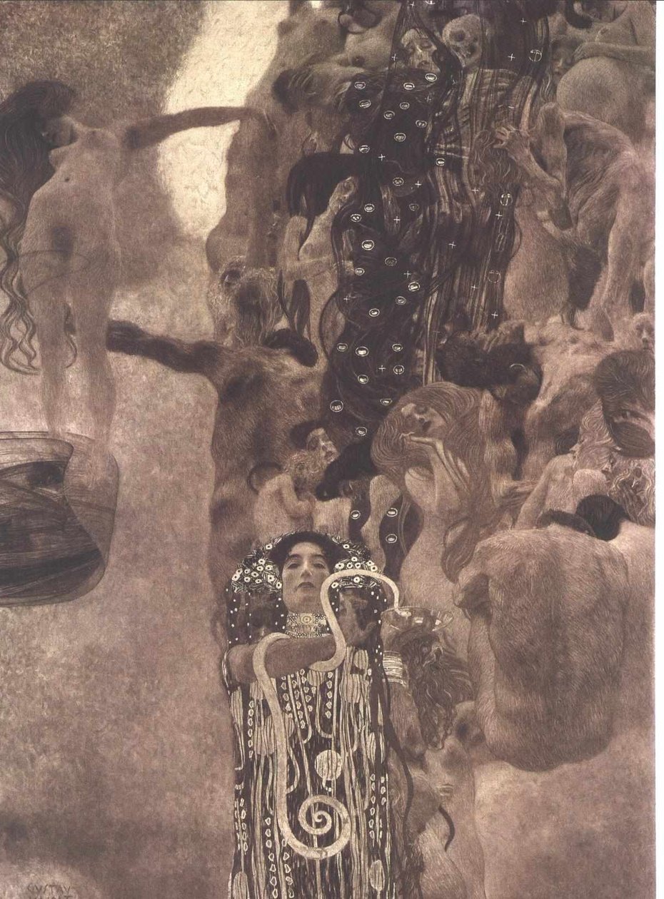 medisin av Gustav Klimt