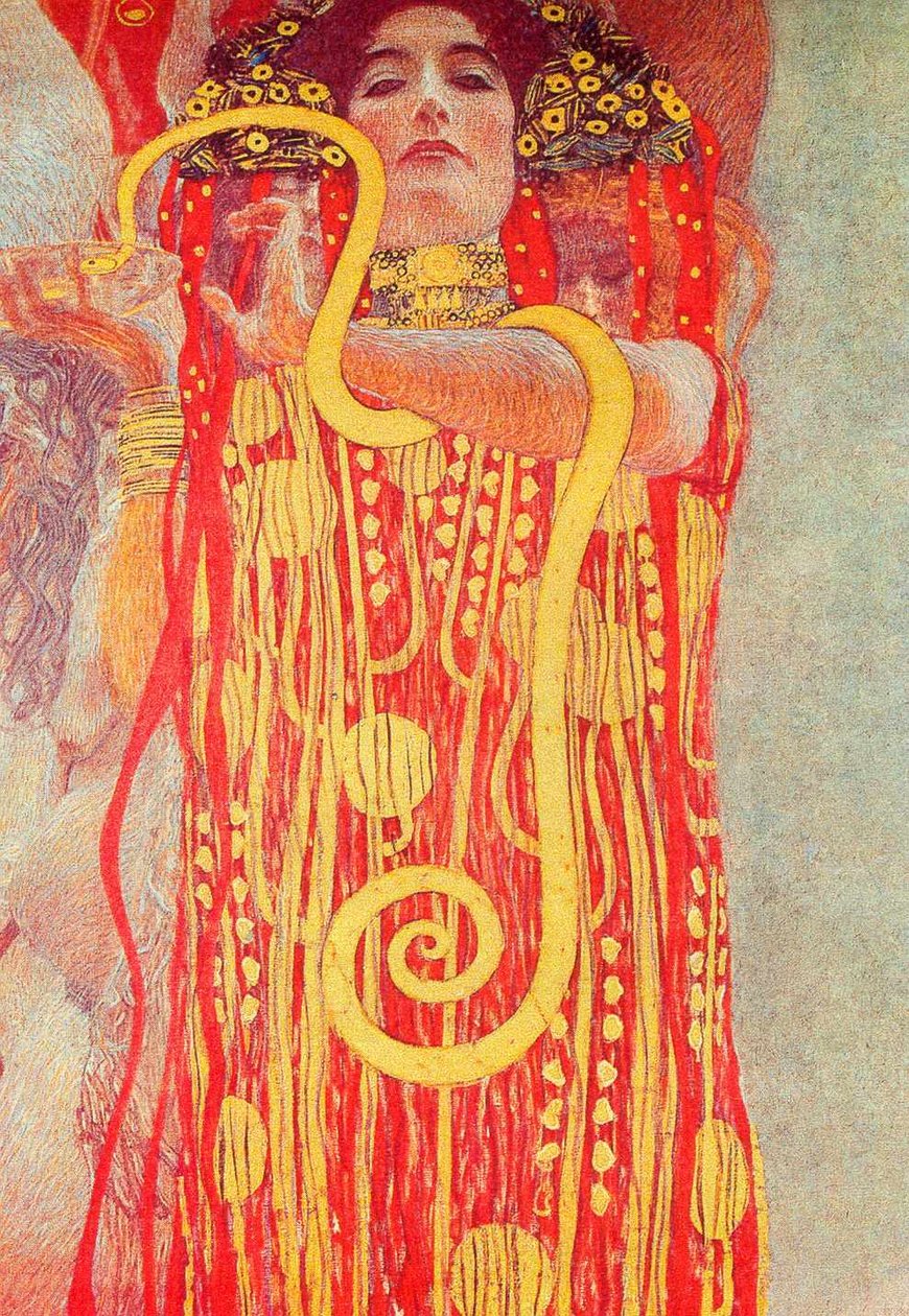 medisin av Gustav Klimt