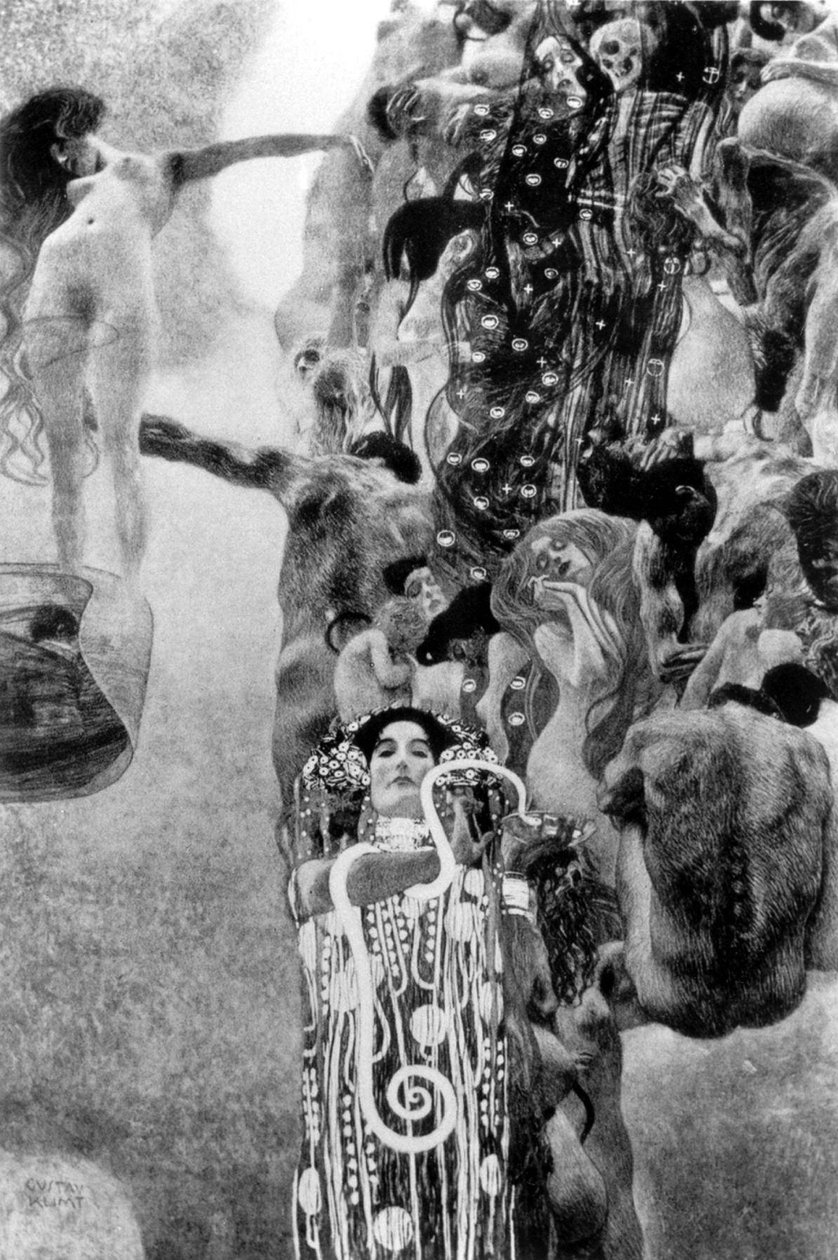 Medisin sw av Gustav Klimt