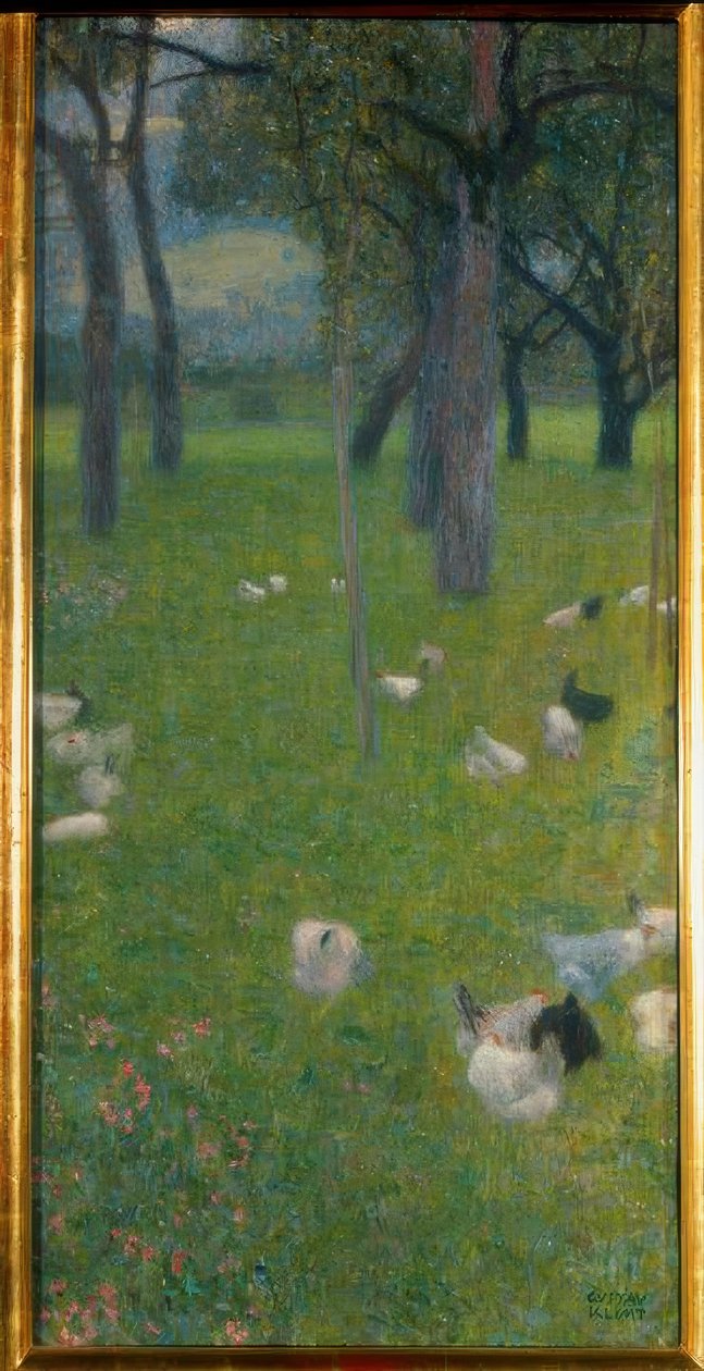 Etter regnet av Gustav Klimt