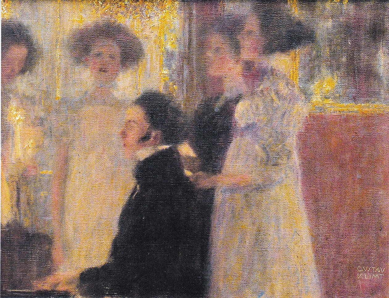 Schubert ved pianoet av Gustav Klimt