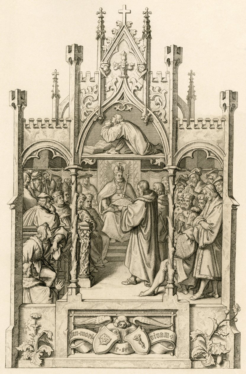 Luther ber av Gustav Ferdinand Leopold Konig