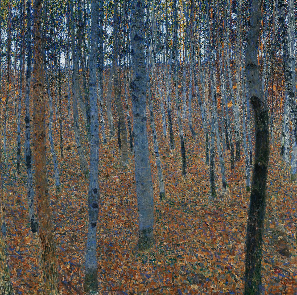 Beech Grove I av Gustav Klimt