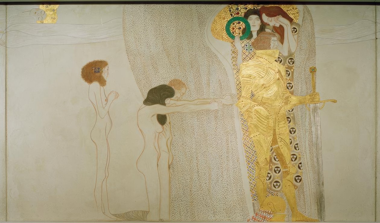 Beethovenfries av Gustav Klimt