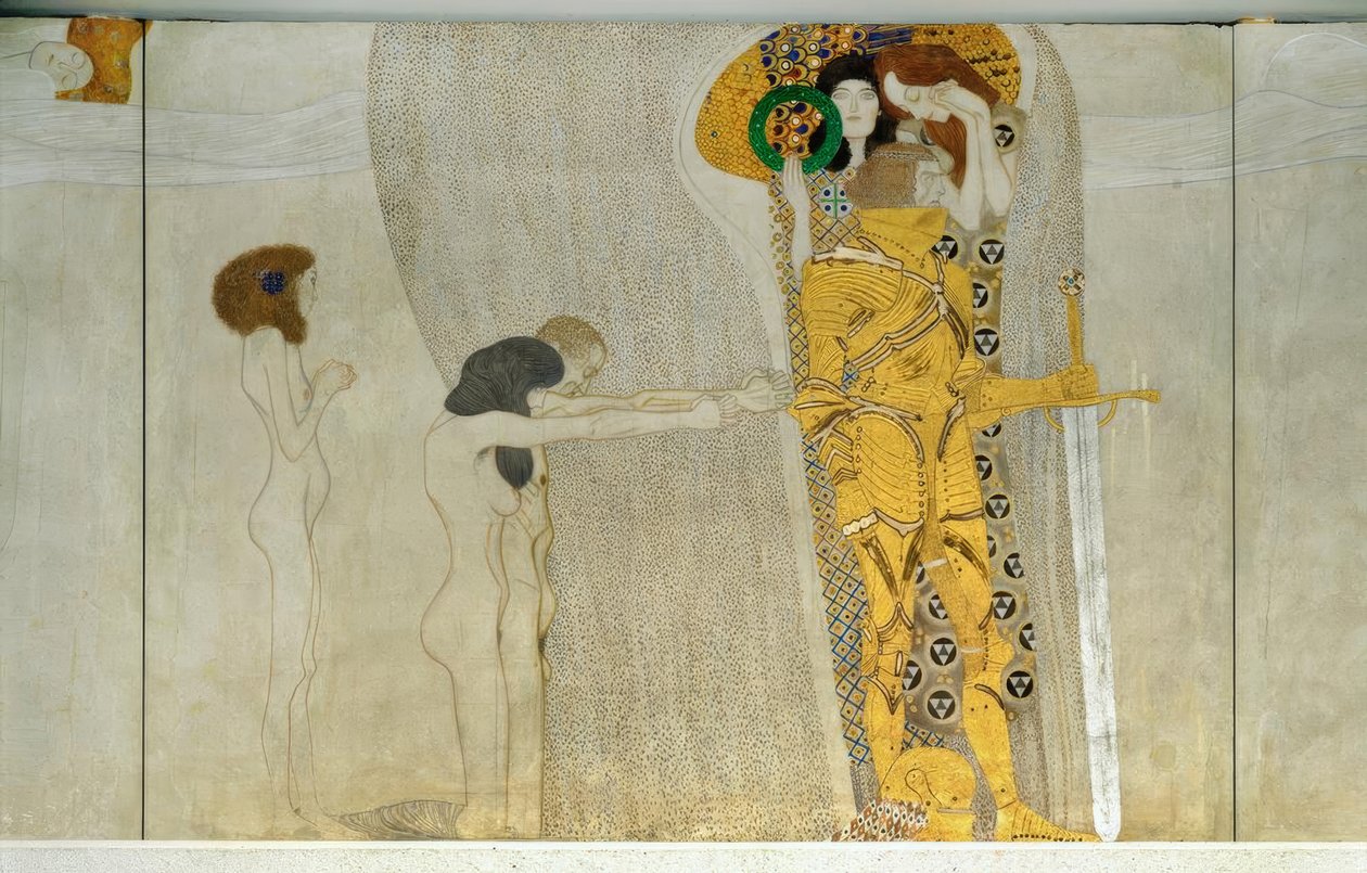 Beethovenfries av Gustav Klimt