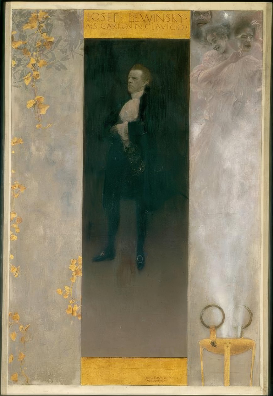 Clavigo av Gustav Klimt
