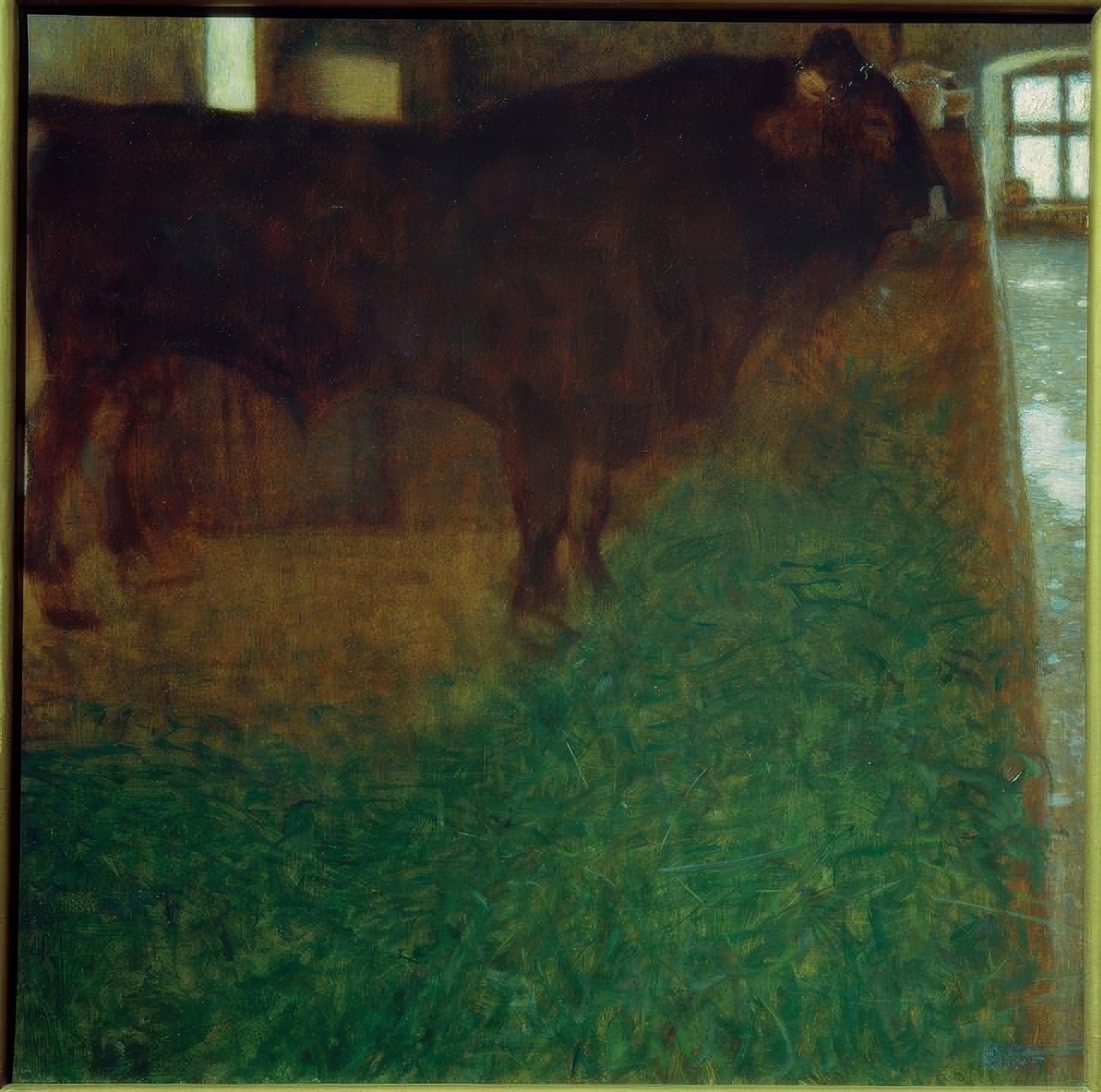 The Black Bull (The Bull Martin) av Gustav Klimt