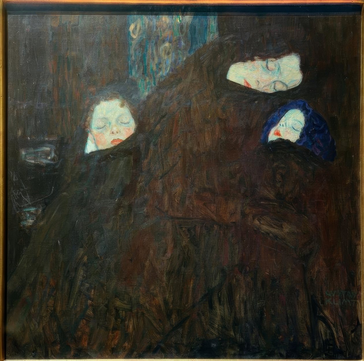 Mor med barn av Gustav Klimt