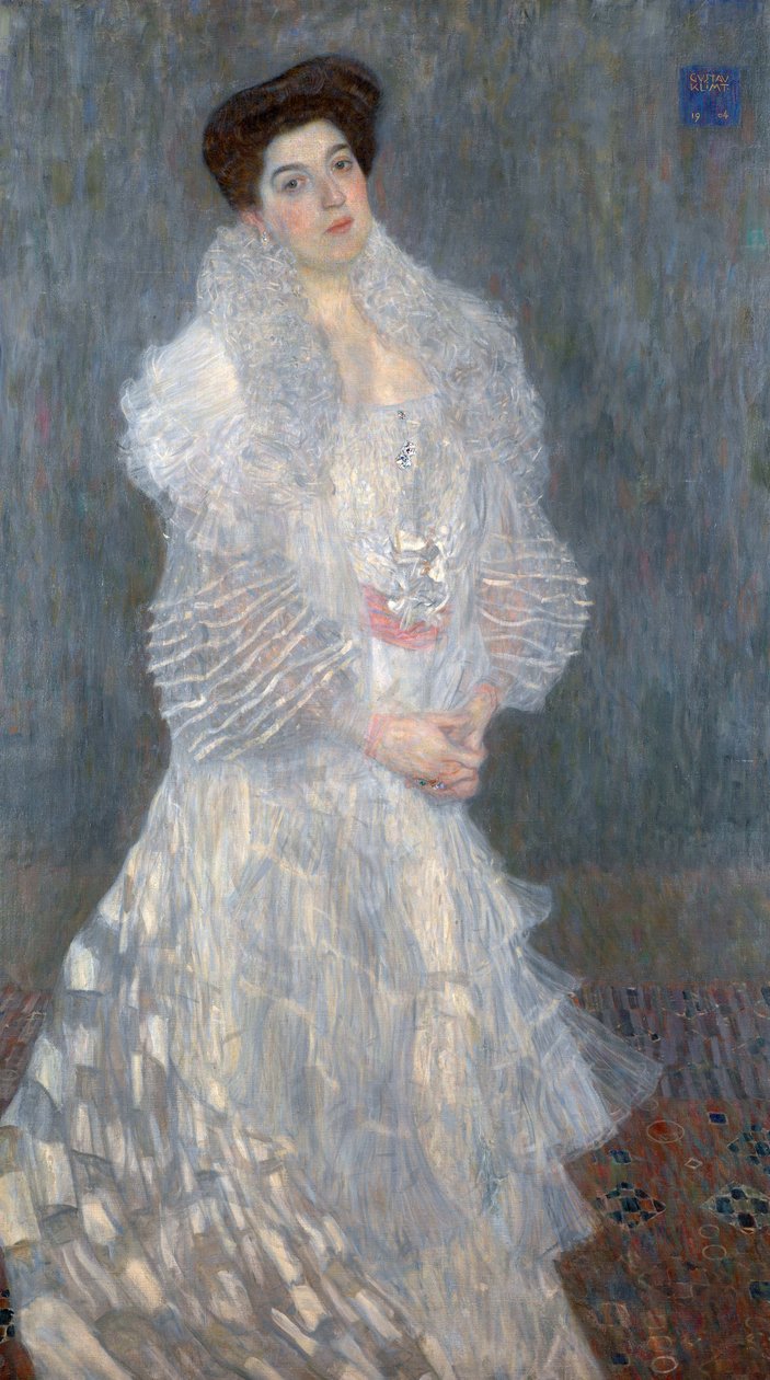 Portrett av Hermine Gallia (1870-1936) 1904 av Gustav Klimt