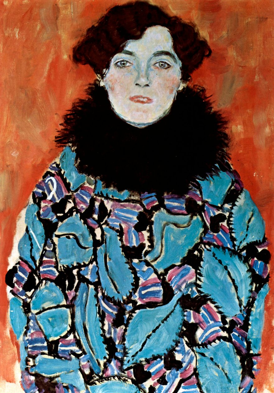Portrett av Johanna Staude, 1917-1918 av Gustav Klimt
