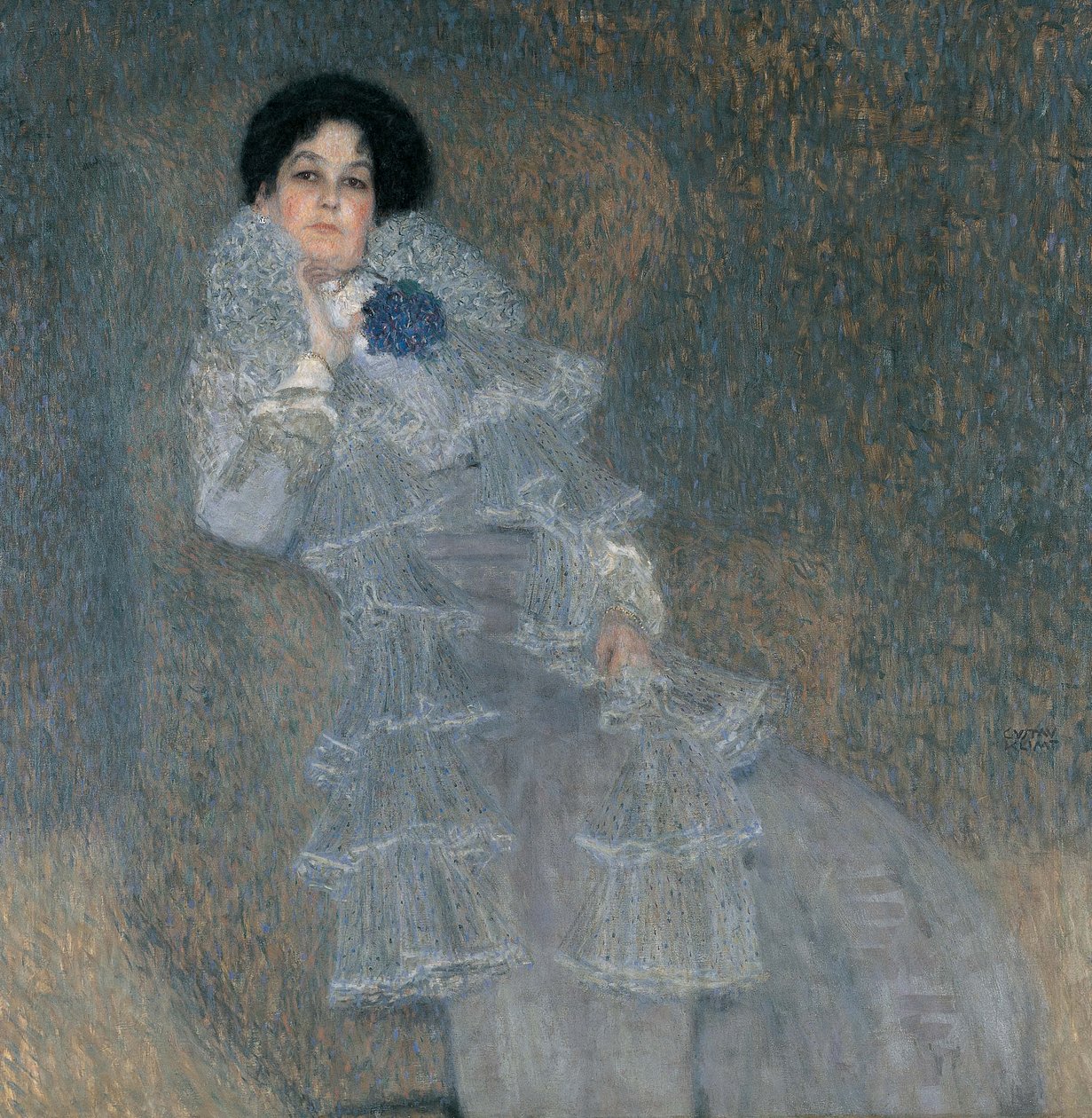 Portrett av Marie Henneberg av Gustav Klimt