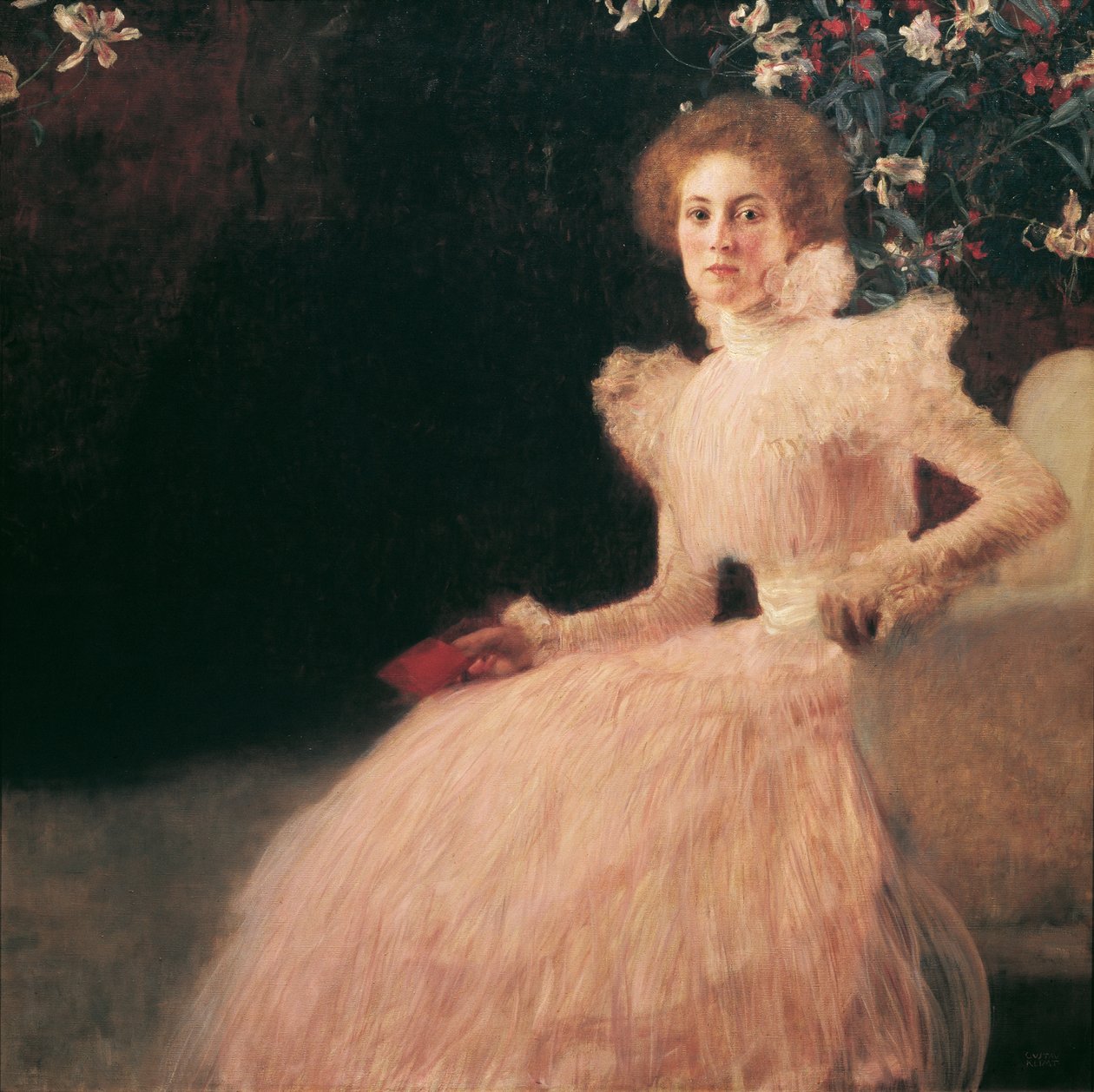 Portrett av Sonja Knips, 1898 av Gustav Klimt