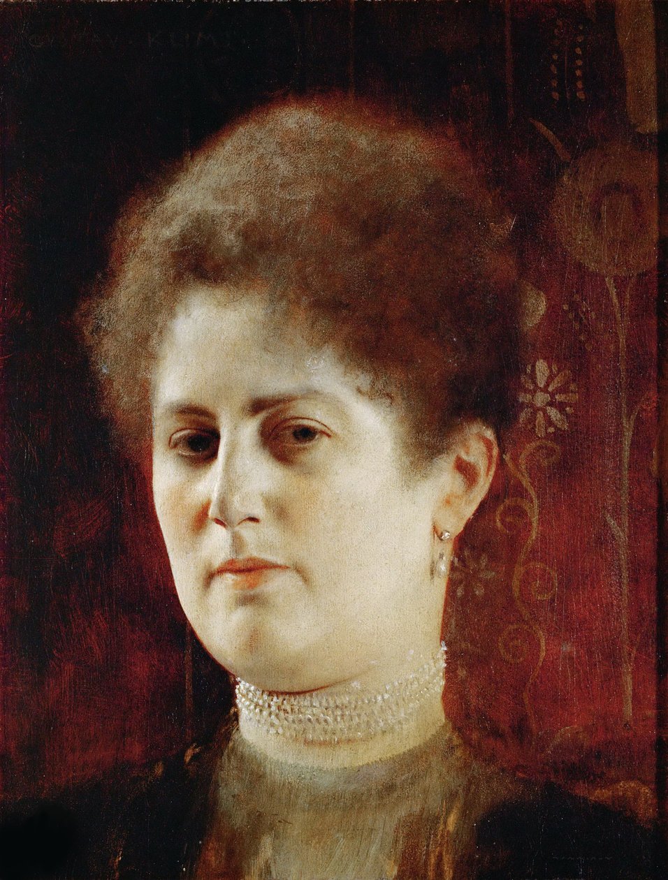 Portrett av en kvinne, 1894. av Gustav Klimt
