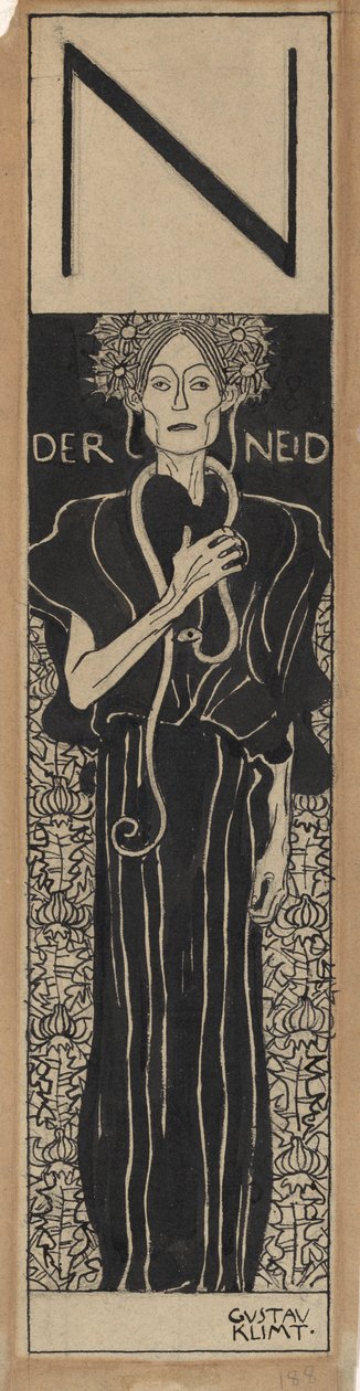 Misunnelsen, 1898. av Gustav Klimt
