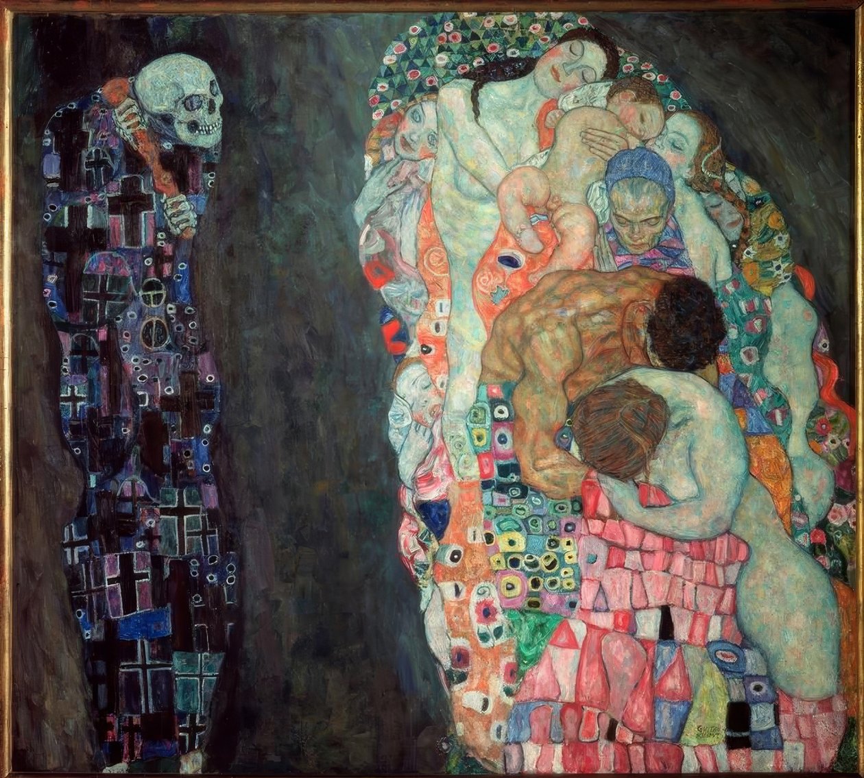 Døden og livet av Gustav Klimt