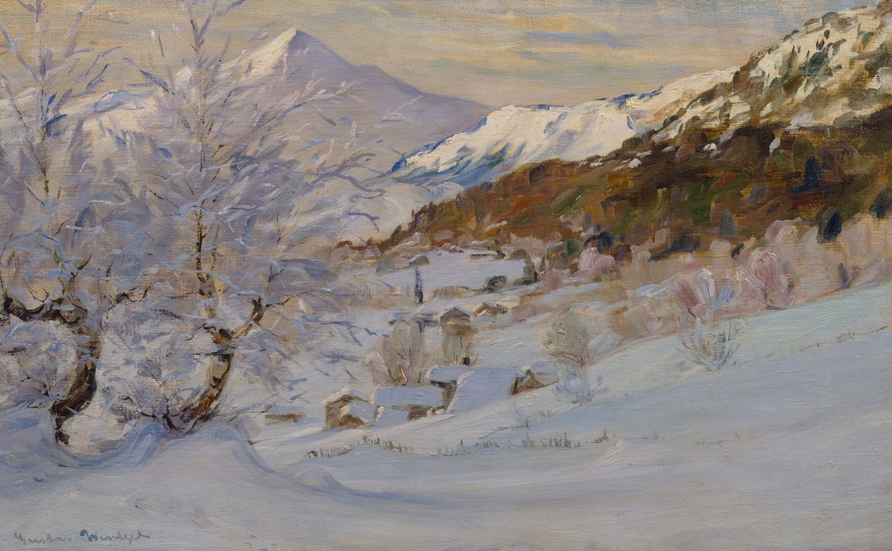 From Vaagaa (Vågå) av Gustav Wentzel