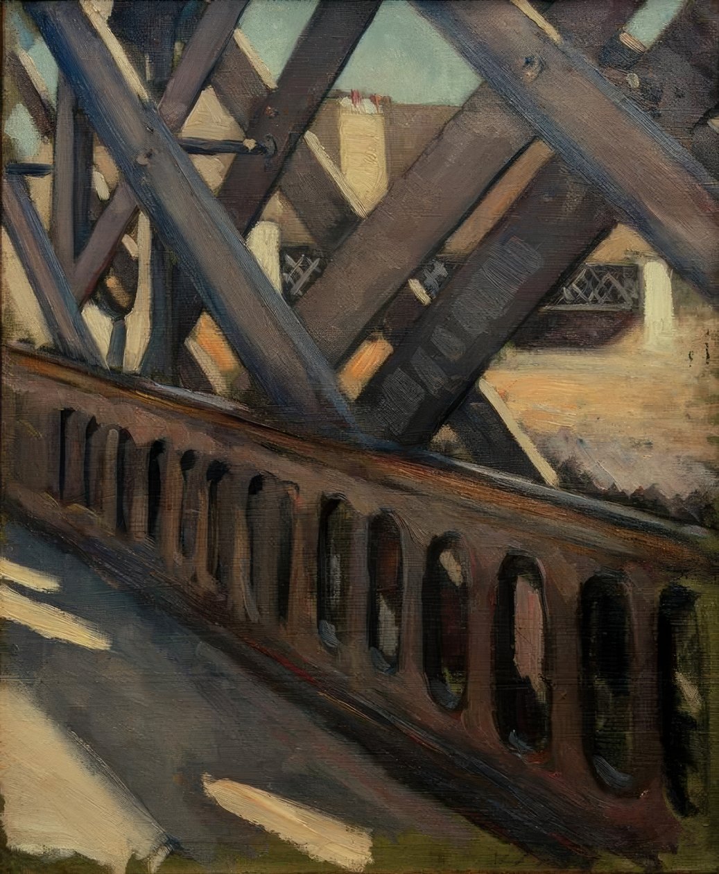 Europabroen, delstudie av Gustave Caillebotte