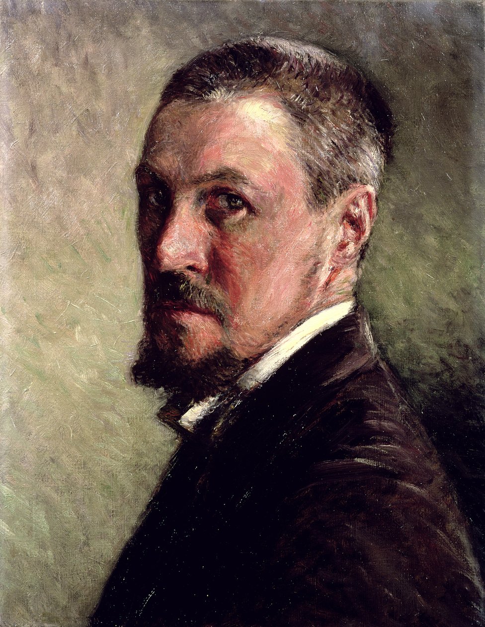 Selvportrett av Gustave Caillebotte