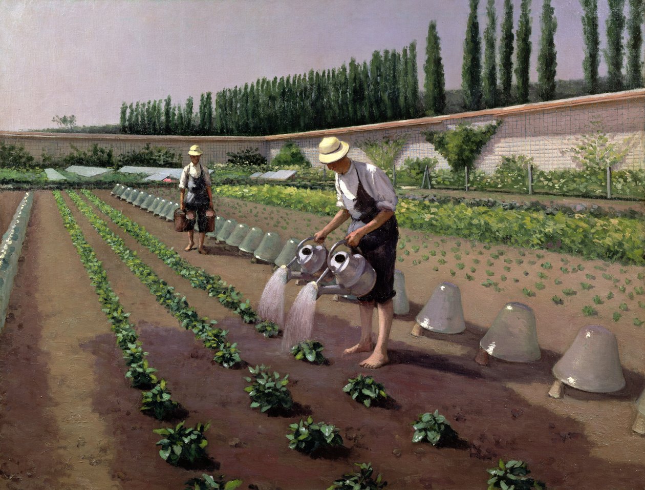 Gartnerne av Gustave Caillebotte