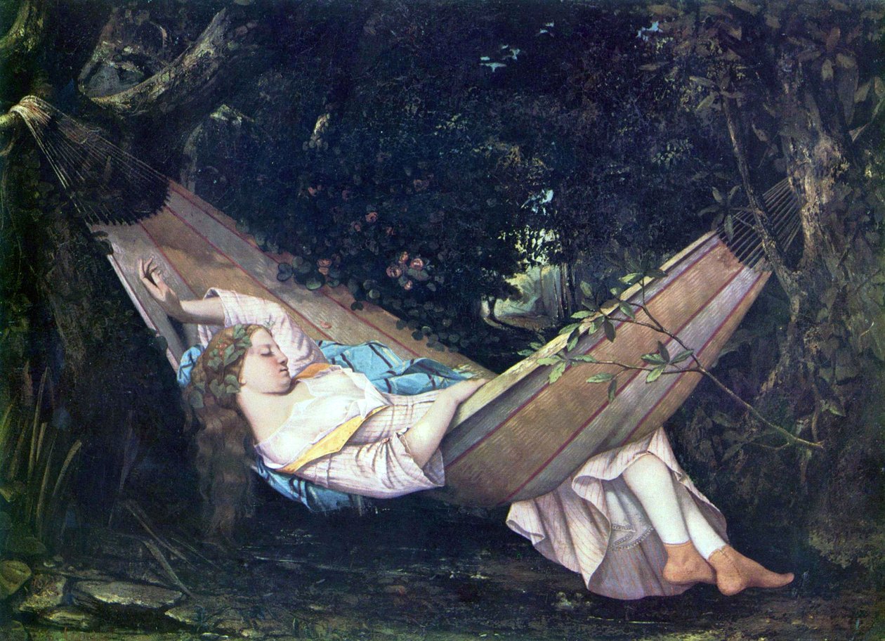 Hengekøya av Gustave Courbet