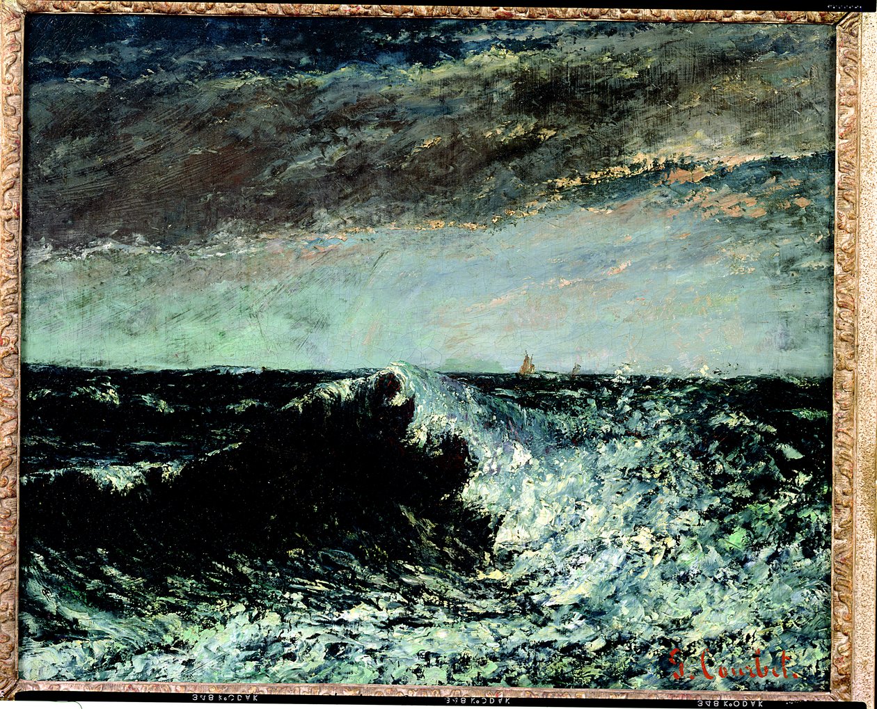 Bølgen av Gustave Courbet