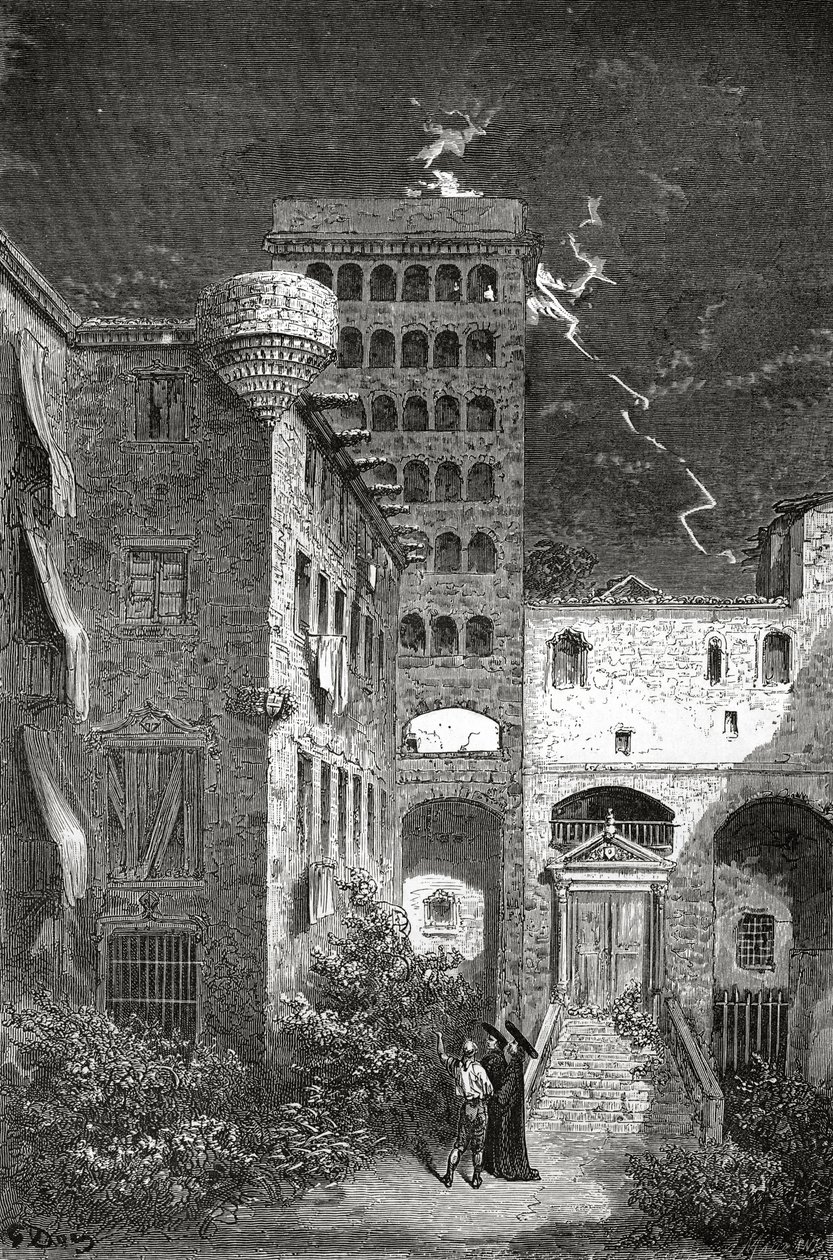 Barcelona Prison of Inquisition, illustrasjon fra magasinet 