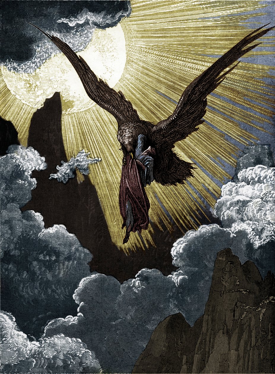 Dantes skjærsild av Gustave Dore