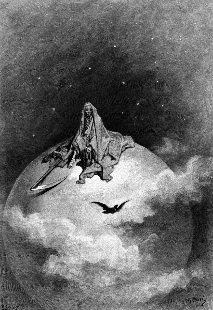 Illustrasjon fra Edgar Allan Poes 