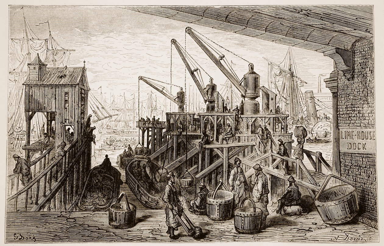 Limehouse Dock, fra 