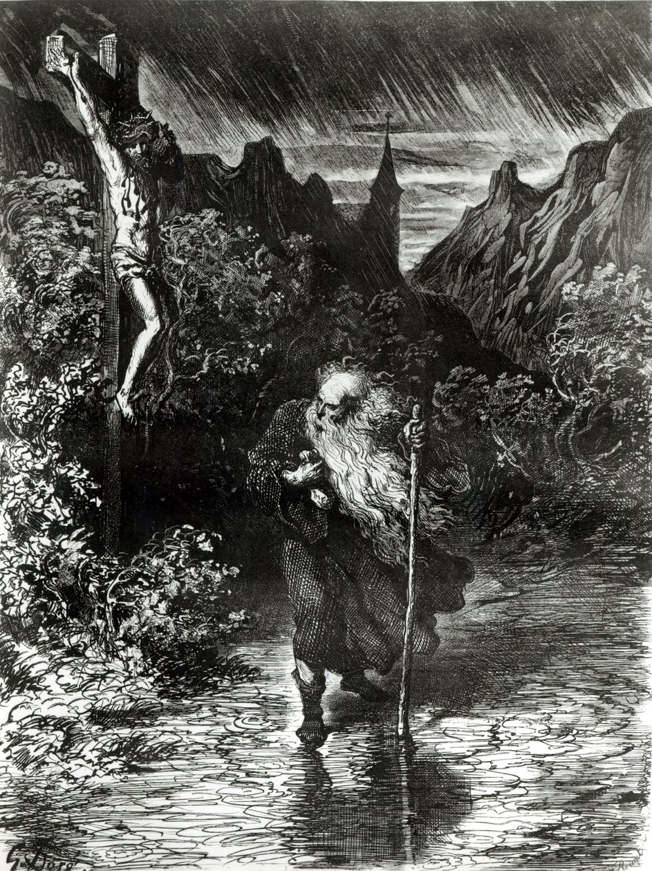 Den vandrende jøden av Gustave Dore