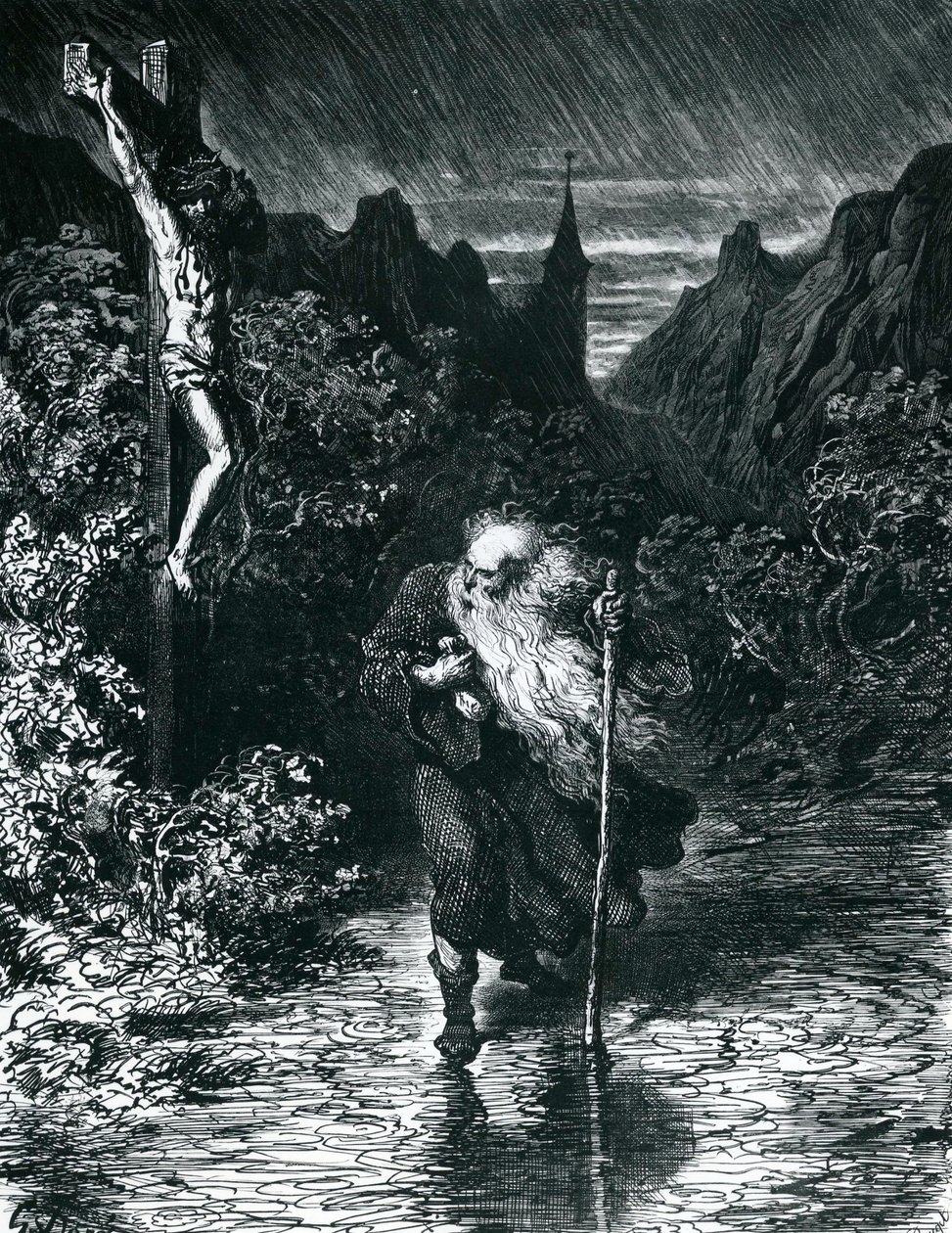 Den vandrende jøden av Gustave Dore