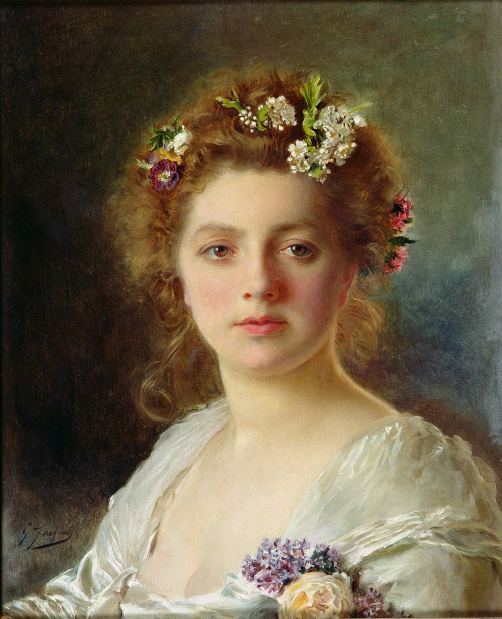 Flora av Gustave Jacquet