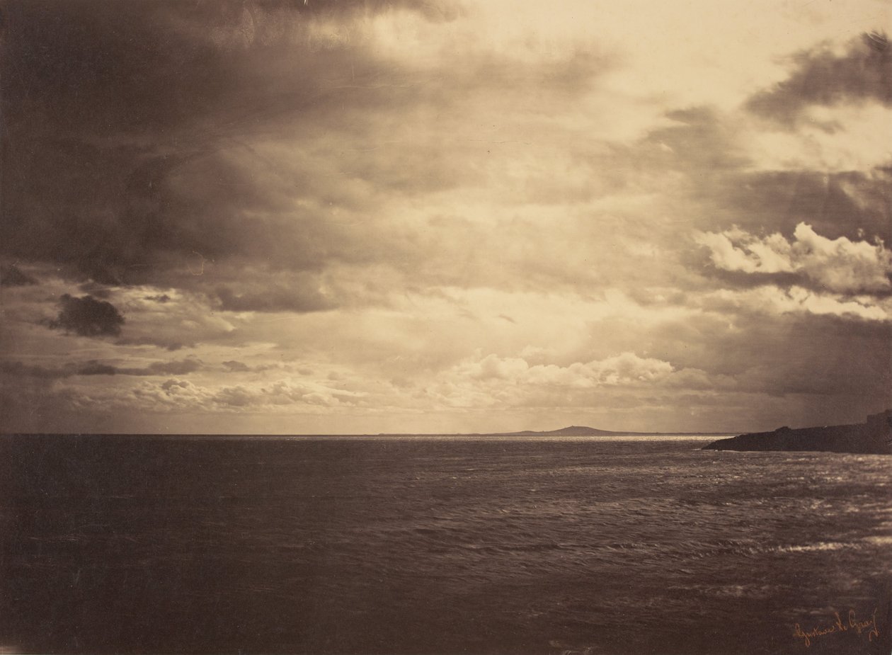 Overskyet himmel av Gustave Le Gray