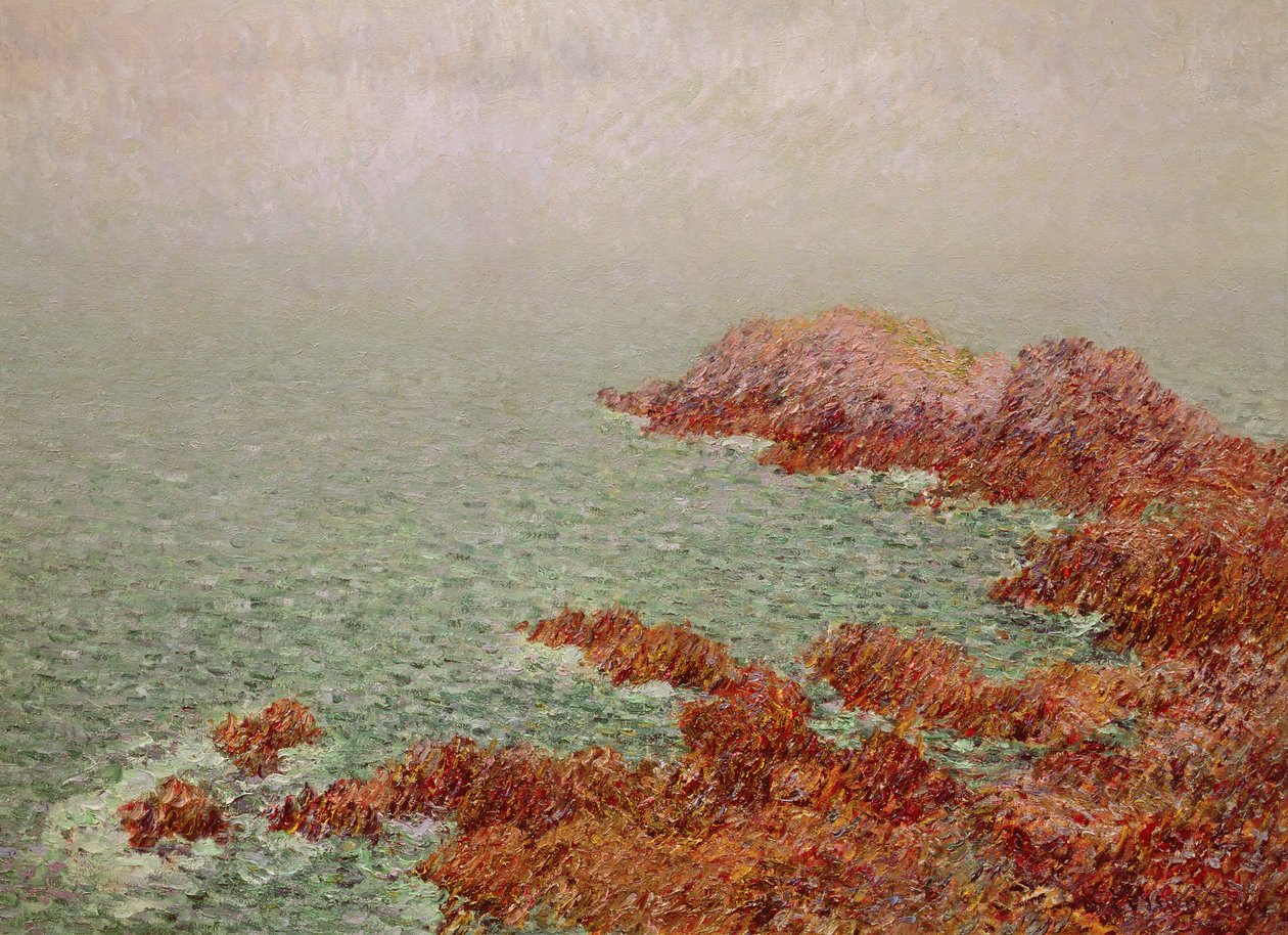The Red Rocks: Belle-Isle, 1904 av Gustave Loiseau