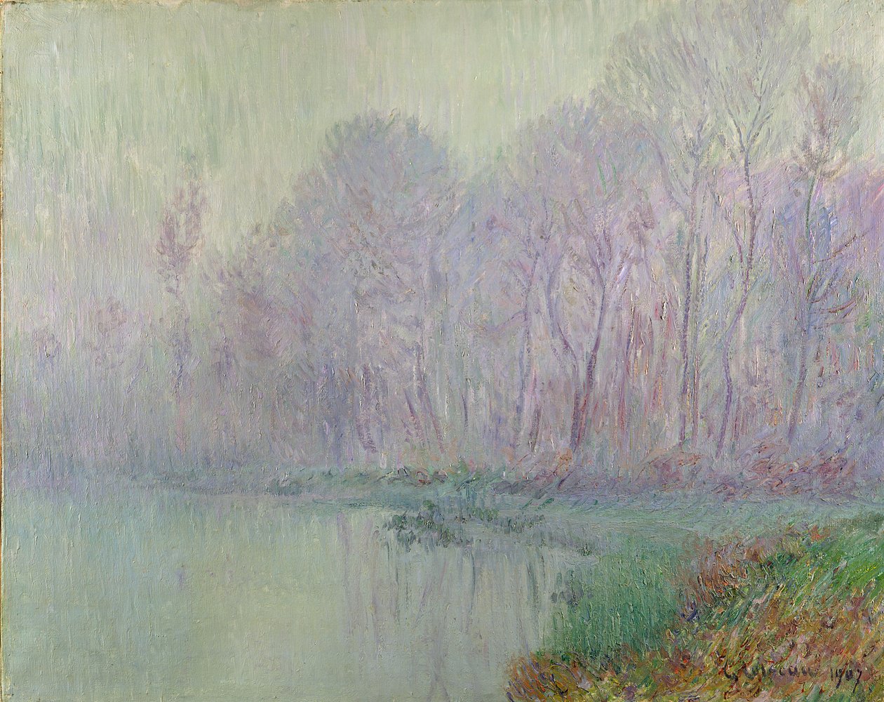Morning Mist, 1907 av Gustave Loiseau