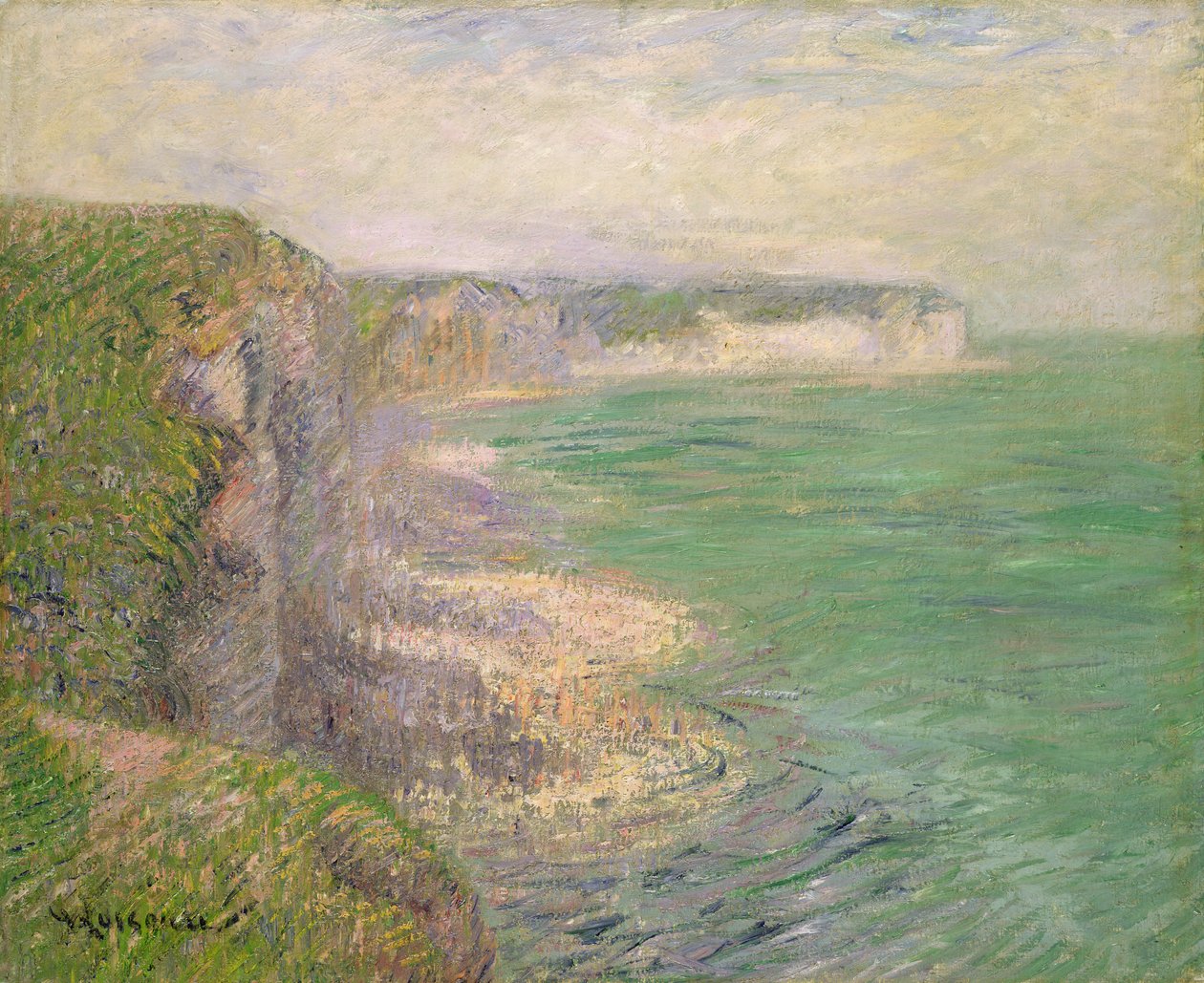 Cliffs at Fecamp, ca. 1920 av Gustave Loiseau
